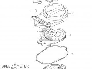 SPEEDOMETER - VL1500 BOULEVARD C90 2007 (K7) USA (E03)