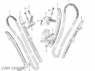 CAM CHAIN - VL1500 BOULEVARD C90 2008 (K8) USA (E03)