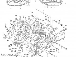 CRANKCASE - VL1500 BOULEVARD C90 2009 (K9) USA (E03)