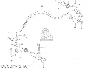 DECOMP SHAFT - VL1500 INTRUDER 1999 (X) USA (E03)