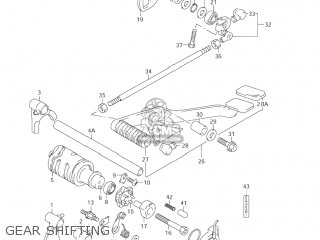 GEAR SHIFTING - VL1500 INTRUDER 1999 (X) USA (E03)