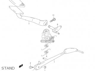 STAND - VL1500 INTRUDER 1999 (X) USA (E03)