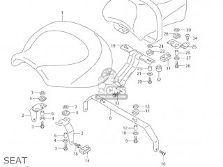 SEAT - VL1500 INTRUDER 2000 (Y) USA (E03)