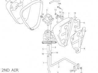 2ND AIR - VL1500 INTRUDER 2002 (K2) USA (E03)
