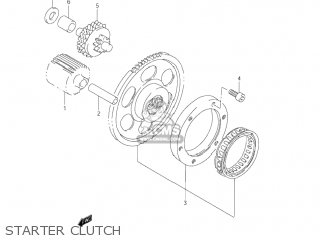 STARTER CLUTCH - VL1500 INTRUDER 2002 (K2) USA (E03)
