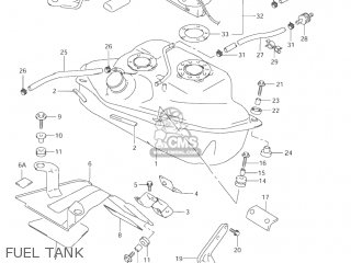 FUEL TANK - VL1500B INTRUDER 1998 (W) USA (E03)