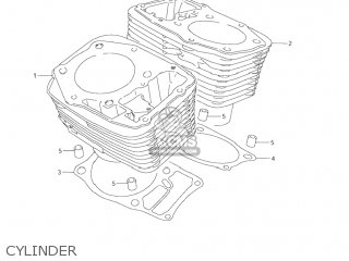 CYLINDER - VL1500B INTRUDER 1999 (X) USA (E03)