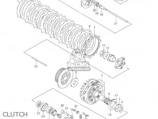 CLUTCH - VL1500B INTRUDER 2000 (Y) USA (E03)
