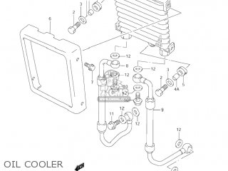 OIL COOLER - VL1500B INTRUDER 2000 (Y) USA (E03)