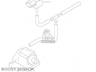 BOOST SENSOR - VL1500B INTRUDER 2002 (K2) USA (E03)