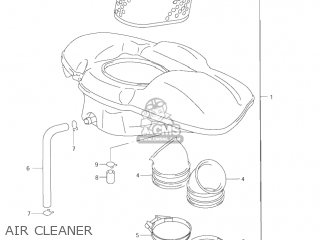 AIR CLEANER - VL1500B INTRUDER 2003 (K3) USA (E03)