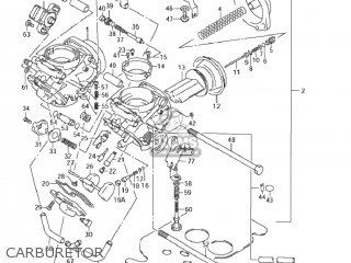 CARBURETOR - VL1500B INTRUDER 2004 (K4) USA (E03)
