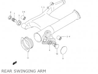 REAR SWINGING ARM - VL1500B INTRUDER 2004 (K4) USA (E03)
