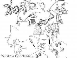 WIRING HARNESS - VL1500T BOULEVARD C90 2005 (K5) USA (E03)