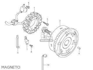 MAGNETO - VL1500T BOULEVARD C90 2007 (K7) USA (E03)