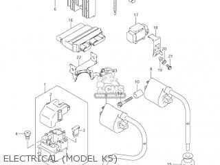 ELECTRICAL (MODEL K5) - VL800 BOULEVARD C50 2005 (K5) CALIFORNIA (E33)