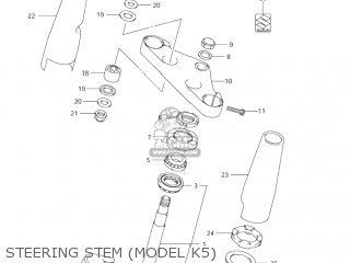 STEERING STEM (MODEL K5) - VL800 VOLUSIA 2001 (K1) USA (E03)
