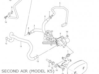 SECOND AIR (MODEL K5) - VL800 VOLUSIA 2002 (K2) USA (E03)