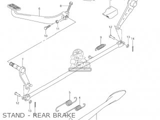 STAND - REAR BRAKE - VL800 VOLUSIA 2002 (K2) USA (E03)