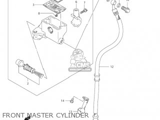 FRONT MASTER CYLINDER - VL800 VOLUSIA 2003 (K3) USA (E03)