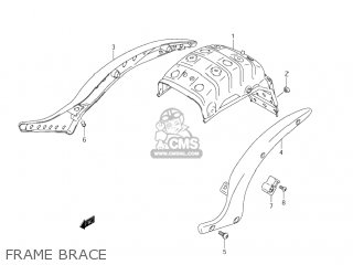 FRAME BRACE - VL800 VOLUSIA 2004 (K4) USA (E03)