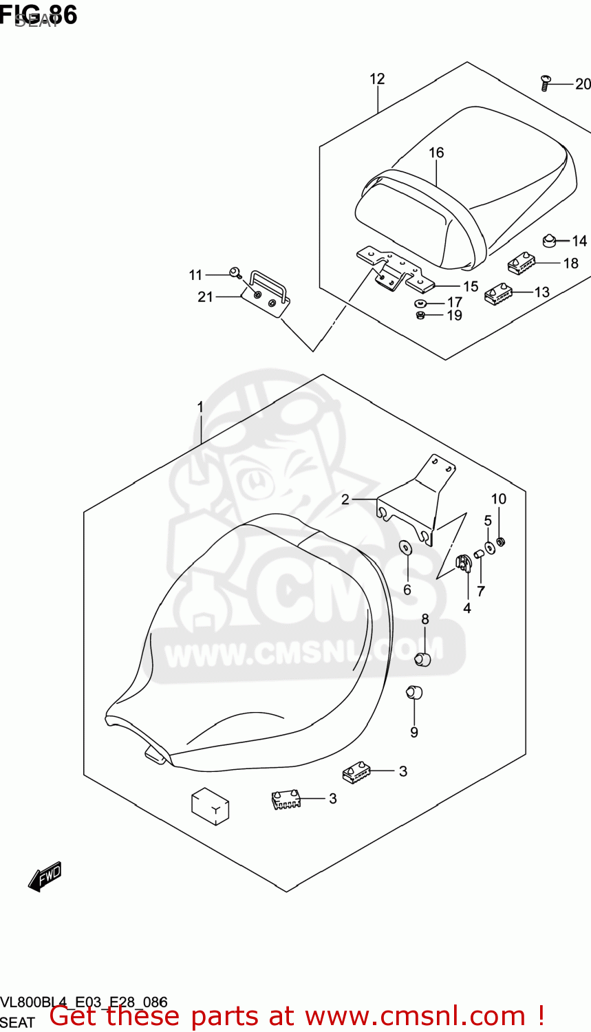SEAT VL800B VOLUSIA 2014 (L4) USA (E03)