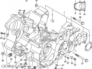 CRANKCASE - VL800B VOLUSIA 2014 (L4) USA (E03)