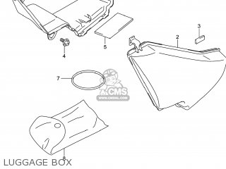 LUGGAGE BOX - VL800B VOLUSIA 2014 (L4) USA (E03)