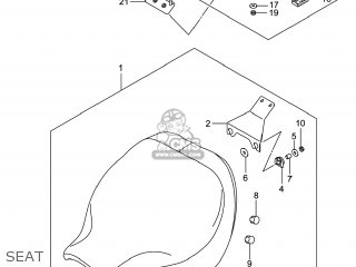 SEAT - VL800B VOLUSIA 2014 (L4) USA (E03)