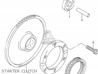STARTER CLUTCH - VL800B VOLUSIA 2014 (L4) USA (E03)
