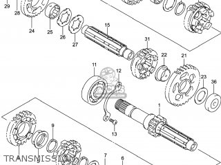 TRANSMISSION - VL800B VOLUSIA 2014 (L4) USA (E03)