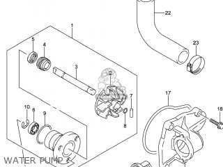 WATER PUMP - VL800B VOLUSIA 2014 (L4) USA (E03)
