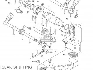GEAR SHIFTING - VL800C BOULEVARD C50 2007 (K7) USA CALIFORNIA (E03 E33)