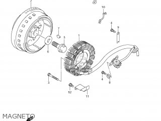 MAGNETO - VL800C BOULEVARD C50 2009 (K9) USA CALIFORNIA (E03 E33)