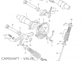 CAMSHAFT - VALVE - VL800T BOULEVARD C50 2005 (K5) CALIFORNIA (E33)