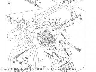CARBURETOR (MODEL K1/K2/K3/K4) - VL800T BOULEVARD C50 2005 (K5) CALIFORNIA (E33)