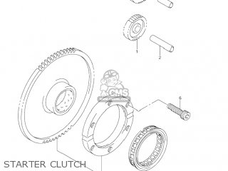 STARTER CLUTCH - VL800T BOULEVARD C50 2005 (K5) CALIFORNIA (E33)