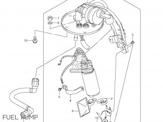 FUEL PUMP - VL800T BOULEVARD C50 2007 (K7) USA CALIFORNIA (E03 E33)