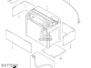 BATTERY - VL800Z BOULEVARD C50 2005 (K5) CALIFORNIA (E33)