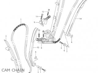 CAM CHAIN - VL800Z VOLUSIA 2001 (K1) USA (E03)