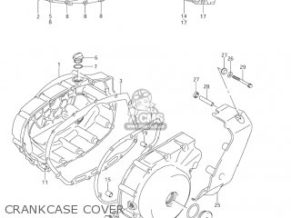 CRANKCASE COVER - VL800Z VOLUSIA 2003 (K3) USA (E03)