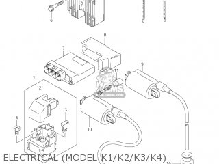 ELECTRICAL (MODEL K1/K2/K3/K4) - VL800Z VOLUSIA 2003 (K3) USA (E03)