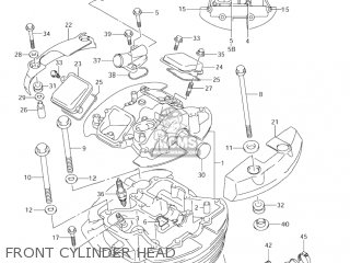 FRONT CYLINDER HEAD - VL800Z VOLUSIA 2003 (K3) USA (E03)