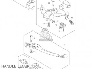 HANDLE LEVER - VL800Z VOLUSIA 2003 (K3) USA (E03)