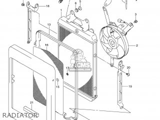 RADIATOR - VLR1800 BOULEVARD C109R 2009 (K9) CALIFORNIA (E33)