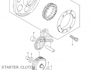 STARTER CLUTCH - VLR1800 BOULEVARD C109R 2009 (K9) CALIFORNIA (E33)