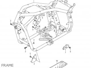FRAME - VLR1800T BOULEVARD C109R 2008 (K8) USA CALIFORNIA (E03 E33)