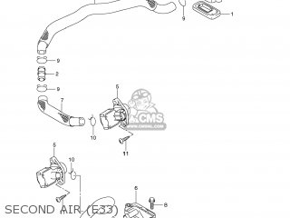 SECOND AIR (E33) - VLR1800T BOULEVARD C109R 2008 (K8) USA CALIFORNIA (E03 E33)