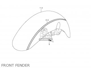 FRONT FENDER - VLR1800T BOULEVARD C109R 2009 (K9) USA CALIFORNIA (E03 E33)