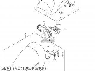 SEAT (VLR1800K8/K9) - VLR1800T BOULEVARD C109R 2009 (K9) USA CALIFORNIA (E03 E33)